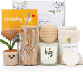 isolune Get Well Gifts Basket for Women - Hugs & Healing Luxury Care Package for Her, Feel Better Soon Gift Baskets - Sympathy and After Surgery Recovery Gifts - Thinking of You
