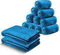 IR Imperial Rooms Fleece Blanket 12 Pack Twin Size 60x80 Inches - Super Soft Fluffy Throw Blanket for Sofa and Bed - Warm and Cozy Lightweight 400 GSM Microfiber Bed Throws Blankets (Twin, Teal)