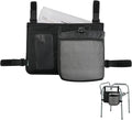 Beautyflier Folding Steel Bedside Commode Chair Hanging Bag, Bedside Commode Chair Armrest Organizer, Portable Toilet Chair Accessories, for Storage Toilet Paper, Mobile Phones (Bag Only)