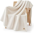 UGG Coco Plush Fleece Throw Blanket – Soft & Cozy Blanket for Couch, Bed & Sofa, Perfect for Home Decor, House Warming Gifts or Luxurious Birthday Gifts for Women, 50" x 70", White Snow