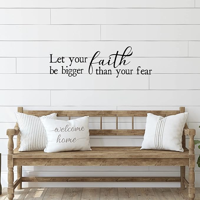Zonon 5 Sheets Vinyl Wall Decals Peel and Stick Inspirational Quotes Decals Motivational Wall Stickers for Mirror Bedroom Living Room Office Bathroom(Never Give up)