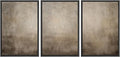 MUDECOR Framed Wall Art Print Set Neutral Abstract Landscape Illustrations Modern Art Boho Decorative Colorful for Living Room, Bedroom, Office - 24"x36"x3 Black