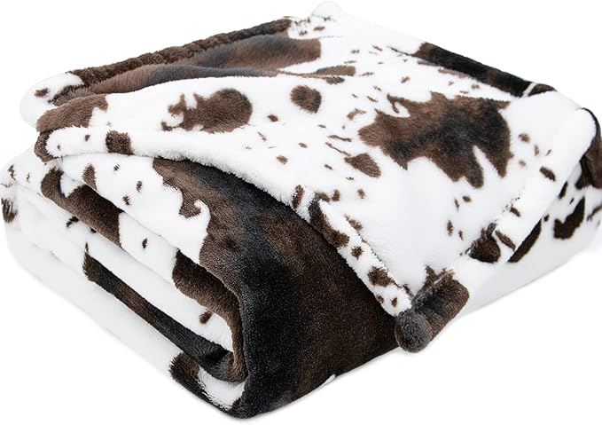 Fleece Throw Blanket for Kids, Ultra-Soft Warm Cute Toddler Crib Blanket for Nursery Stroller Car Seat Bed, Birthday Gifts for Boys Girls, 40x50 Inches