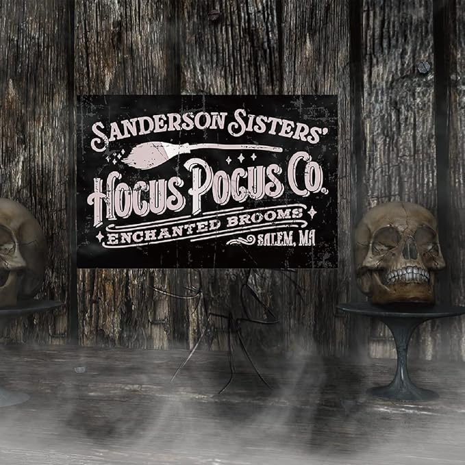 Halloween Decorations Hocus Pocus Sign Sanderson Sisters Halloween Decorations Halloween Decor Retro Sanderson Sisters Yard Sign for Home Halloween Decor Gifts Halloween Decorations Outdoor