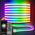 AILBTON 32.8Ft Neon Rope Lights,Flexible Led Rope Lights Control with App/Remote,Multiple Modes Rope Lights,IP65 Outdoor RGB Led Neons Lights,Music Sync Gaming Led Neon Light Strip for Bedroom Decor