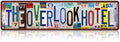 Vintage The Overlook Hotel Wall Decor Street Signs Home Bar Coffee Metal Tin Signs 16 x 4 Inches