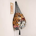 Novel Amdermi Stuffed Animal Hammock Corner Hanging Net for Stuff Aniaml Storage Macrame Toy Display Plush Toy Holder-Perfect for The Tiny Space Walls (Black, XXL)
