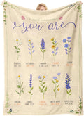 Christian Gifts for Women Faith, Inspirational/Religious/Spiritual Gifts for Adults, Soft Throw Blankets for Women/Men, Personalized Blankets for Adults 50"x 60"