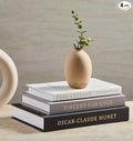 Aesthetic Decorative Books - Coffee Table Books Decor - Faux Decor Book Storage Box for Decoration - Set of 3 Linen Fake Book for Home Table Decor - Bedside Tables Decors - Home Room Bookshelf Decors