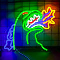 Monster Neon Sign for Wall Decor,Dinosaur Dimmable Neon Sign for Gaming Room Boys Room Decor，Powered by USB 14.3 * 12.2inch,Birthday Party Christmas Gifts