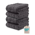 4 Pcs Baby Blankets for Boys Soft Toddler Small Blanket for Daycare, Fleece Kid Mini Blanket for Crib Baby Shower, 3040, Grey