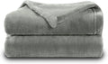 NANPIPER Baby Blankets, Super Soft Fleece Fuzzy Blanket for Toddler, Luxury Cozy Lightweight Microfiber Plush Blanket-Throw Size 30"x40",Grey
