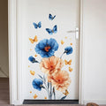 TUOKING Flowers Wall Stickers Decor,Removable Wall Murals Peel and Stick Modern Wall Art Decal Home Decor for Kitchen,Bedroom,Living Room(h28)