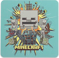 Open Road Brands Minecraft Ghast Metal Wall Decor - Fun Minecraft Sign for Bedroom or Game Room
