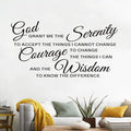 Prayer Wall Decor, Inspirational Wall Decals, (Easy to Apply), Art Decor Vinyl Stickers Quotes Living Room Bedroom Bathroom Kitchen Motivational Women Family Christian Bible Verse Faith Biblical Jesus