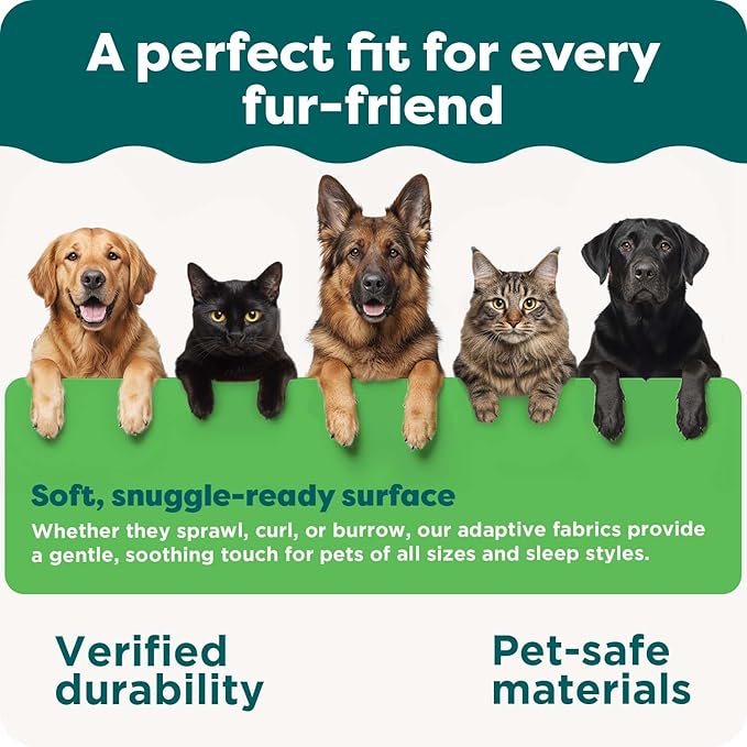 Furhaven 35" Round Orthopedic Dog Bed for Large/Medium Dogs w/ Removable Washable Cover, For Dogs Up to 50 lbs - Sherpa & Suede Snuggery - Espresso, 35-inch