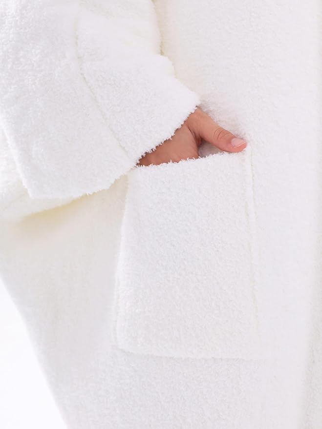 WDCOZY Wearable Blanket Hoodie Poncho Throw Comfy Soft Warm Cape Shawl Cozy Cloak Wrap Hooded with Sleeves For Women Adults