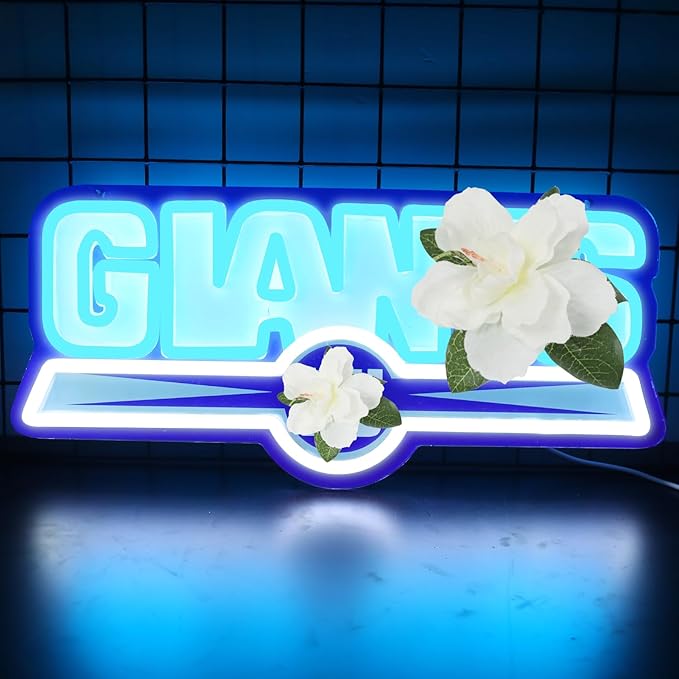 JFLLamp New York Football Neon Signs for Wall Decor Neon Lights for Business Led Signs Suitable for Man Cave Restaurant Office Bar Pub Led Art 5V Power Adapter