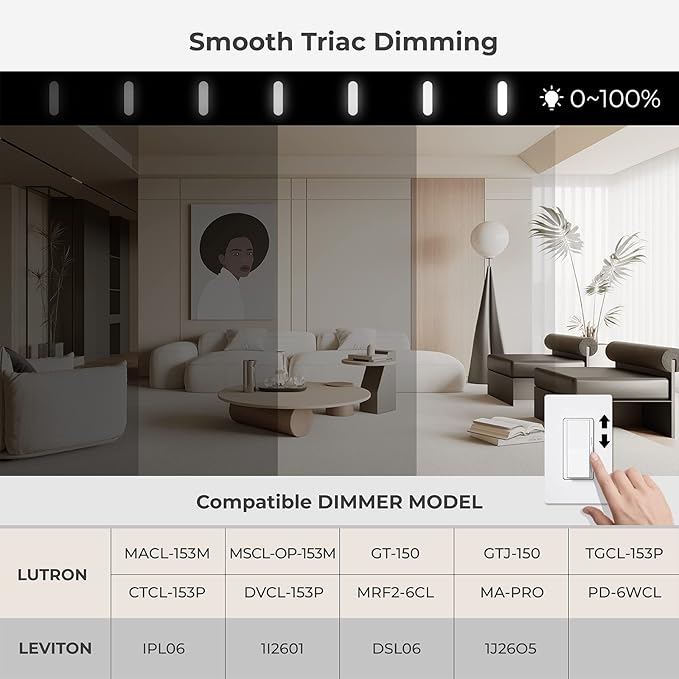 Matane 12 Inch LED Flush Mount Ceiling Light Fixture with Night Light, 24W 2400LM 3000K/4000K/5000K Selectable, Dimmable Ceiling Lights for Bedroom, Dining Room, Kitchen, Round Black