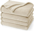 PHF Ultra Soft Fleece Blanket Twin Size, No Shed No Pilling Luxury Plush Cozy 300GSM Lightweight Blanket for Bed, Couch, Chair, Sofa, Perfect Decorations Gifts, 66" x 90", Oak