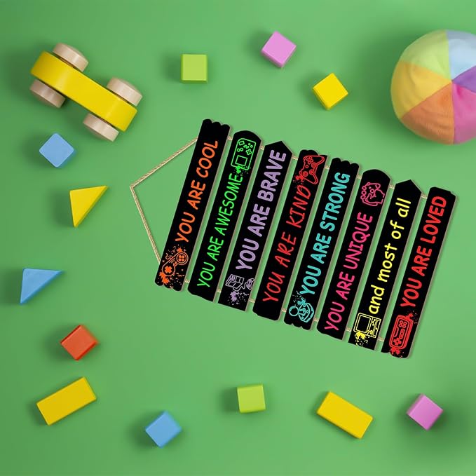 Boys Room Decor Games Room Decor for Boys Inspirational Wall Art Kids Wall Decor Little Boy Gaming Room Wooden Sign Nursery Room Decor (gaming room)