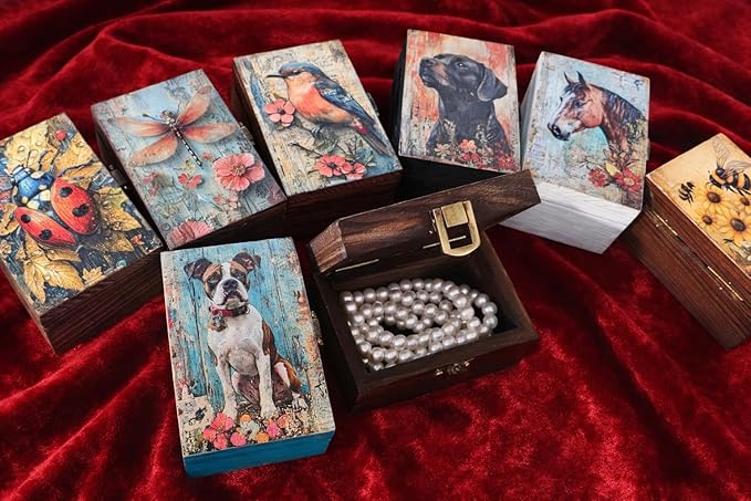 RK Collections Dragon Trinket Box I Animal Jewelry Keepsake Box I Dragon Lovers Gift Idea For Animals (4x2.75)