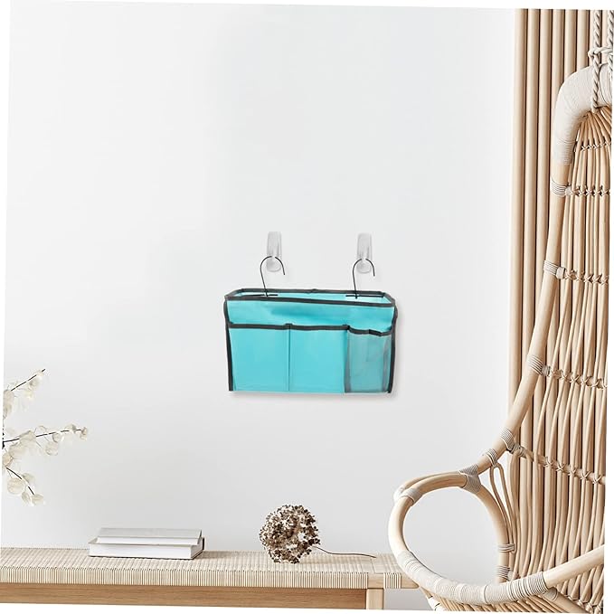 Cabilock Bed Storage Bedside Hanging Organizer Bedside Hanging Bag for Dorm Room Phone Book Charger Organizing Pouch