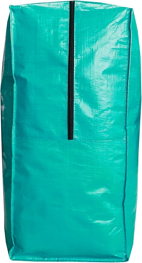 168 Gallon Extra Large Storage Bags, Jumbo Moving Storage Bags, Foldable Big Black Waterproof Outdoor Patio Cushion Storage Bag, 65x30x20inch - 1PACK
