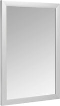 Amazon Basics Rectangular Wall Mount Mirror for Bedroom, Living Room, Entryway, Standard Trim, 20" x 28", Nickel