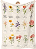 Christian Gifts for Women Faith, Inspirational/Religious/Spiritual Gifts for Adults, Soft Throw Blankets for Women/Men, Personalized Blankets for Adults 50"x 60"