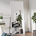 Koonmi 71"x30" Floor Mirror Full Length, Bedroom Floor Body Mirror with Stand, Large Silver Mirror, Leaning, Standing or Hanging Horizontally/Vertically