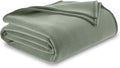 The Original Vellux Blanket - Soft, Warm, Insulated, Pet-Friendly, Home Bed & Sofa - Moss, Twin 66 x 90"
