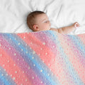 Softan Kids Stars Throw Blanket Glow in The Dark, Kids Blanket Gifts for Girls & Boys, Soft Cozy Flannel Luminous Stars Blanket for Sofa Couch Bed, Christmas Birthday Gift, 30x40IN