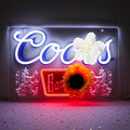 JFLLamp Beer Neon Signs for Wall Decor Crs Banquet Neon Lights for Bedroom Led Signs Suitable for Dormitory Man Cave Christmas Gift