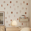 QUCHENG Boho Wall Stickers Girls Bedroom Removable Wall Decals Nursery Kids Room Decor Vinyl Murals DIY Cute Decorations 6 Sheets
