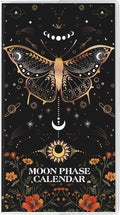 Pocket Calendar 2026-2027, Moon Phase Monthly Planner 2026-2027 - 3.7" x 6.7" - Runs from January 2026 Until December 2027, Lunar Calendar 2026 for Planning and Organizing