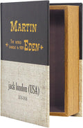 Decorative Book Boxes, Faux Wood cover Storage for Hidden Jewelry, Money, and Cash (Jack London)