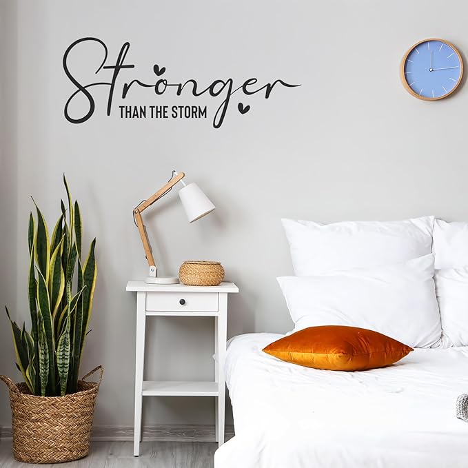 Zonon 5 Sheets Vinyl Wall Decals Peel and Stick Inspirational Quotes Decals Motivational Wall Stickers for Mirror Bedroom Living Room Office Bathroom(Believe in Yourself)