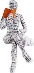 GRAPMKTG Home Decor Pulp Reading Women Thinker Statue Aesthetic Sculpture Room Decor Modern Abstract Decoration on Shelf Table Desk for Living Room Office Bedroom I