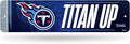 Rico Industries NFL Football Metal Street Sign 4" x 15" Home Décor - Bedroom - Office