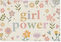 Girls Room Décor for Teen Girls, Wall Decor for Bedroom Motivational Inspirational Wall Art Girl Room Decoration for Kids Nursery, Cute Wildflower Floral Girl Power Banner
