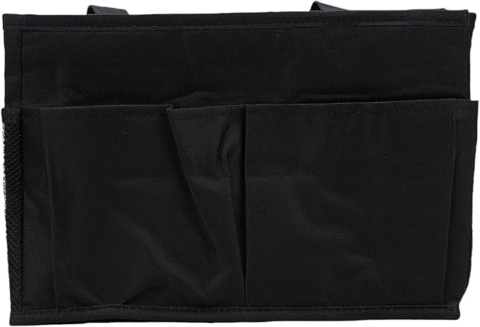 Pssopp Bedside Caddy Organizer, Polyester Multi Pocket Bedside Hanging Holder for Bunk Bed Dormitory and Hospital Beds