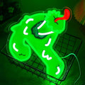 Philadelphia Neon Sign for Wall Decor, Dimmable Baseball Neon Signs, 13x13 Inch, for Garage, Man Cave, Parties, Bars, Dorms, Office, Game Room