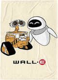Jay Franco Kids Plush Throw Blanket – Soft & Cozy Fleece Throw for Bedroom & Couch Décor, Official Licensed Product, Beige - Wall-E, 60x90 - Large Blanket