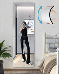 Shatterproof Wall Mirror Full Length for Bedroom, Acrylic Gym Mirrors For Home, Extra Thick: 0.12 inch, 14 x 14 inch x 4 Pcs, Workout Mirrors Safe for Kids, Over The Door, Long Wall Mounted
