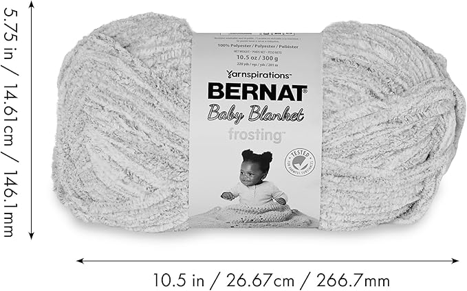 Bernat Baby Blanket Frosting Golden Hour Yarn - 1 Pack