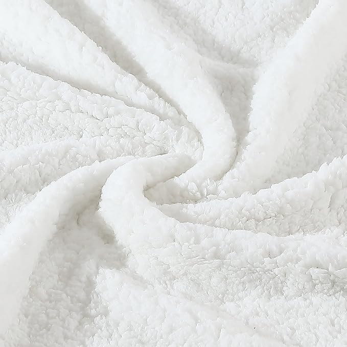 Eddie Bauer - Twin Size Blanket, Ultra-Soft Plush Bed Blanket with Faux Shearling Reverse, Oversized Bedding for Couch or Bed (Mountain Village Red)