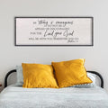 LuZhiQiang Christian Wall Decor Be Strong And Courageous Joshua 1:9 Bible Verse Sign 40"×15" Large Religious Scripture Prayer Faith Inspirational Quotes for Modern Living Room Hanging Art (Black)