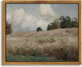 InSimSea Framed Canvas Wall Art Vintage Decor, The Vast Grassland Framed Wall Art Room Eclectic Decor, Canvas Wall Art for Living Room, Bedroom Home Bathroom, 8"x10"