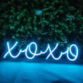 Ulalaza Neon Light Sign LED XOXO Night Lights USB Operated Decorative Marquee Sign Bar Pub Store Club Garage Home Party Decor